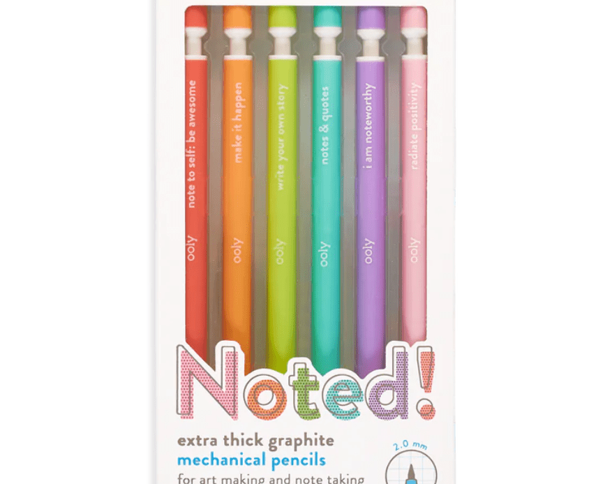 Ooly Noted! Graphite Mechanical Pencils - Set of 6 - hip-kid