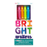 Ooly Bright Writers Colored Ballpoint Pens - Set of 6 - hip-kid