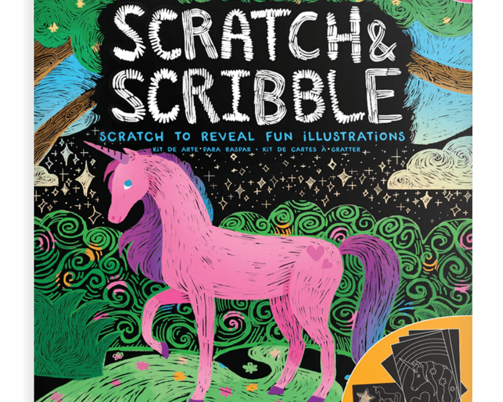 OOLY Scratch & Scribble - Magical Unicorn - hip-kid