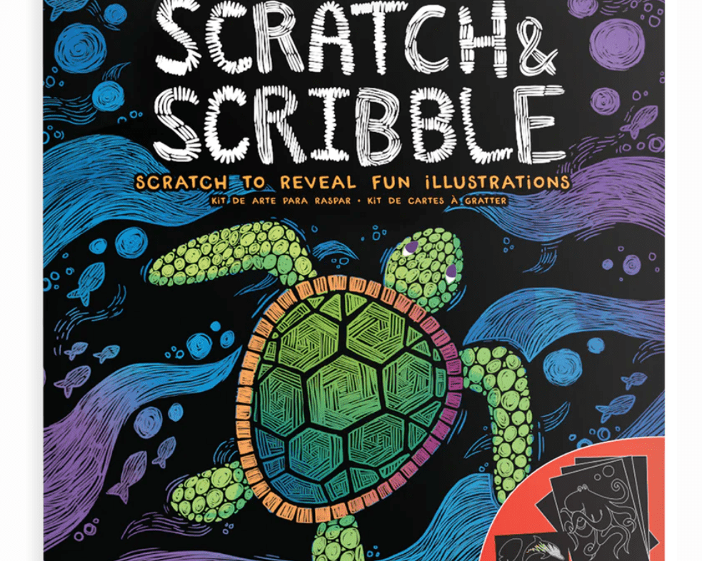 OOLY Scratch & Scribble - Ocean Life - hip-kid