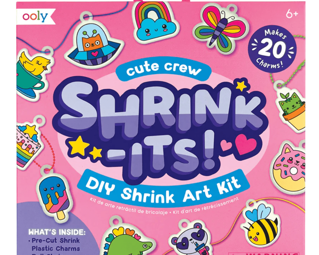 Ooly Shrink-Its! D.Y.I Shrink Art Kit - Cute Crew - hip-kid