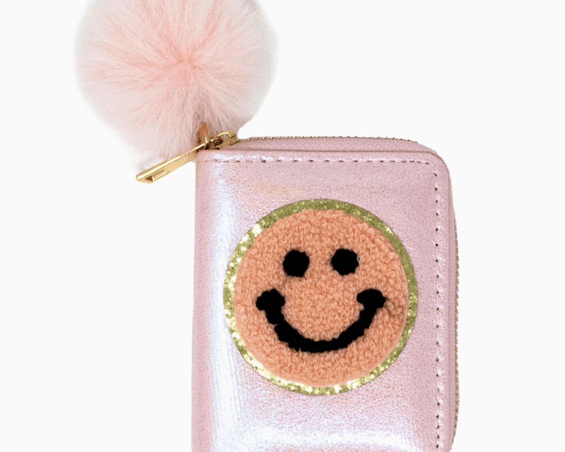 Zomi Gems - Shiny Happy Face Wallet - hip-kid