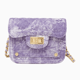 Zomi Gems - Tie Dye Quilted Denim Handbag - hip-kid