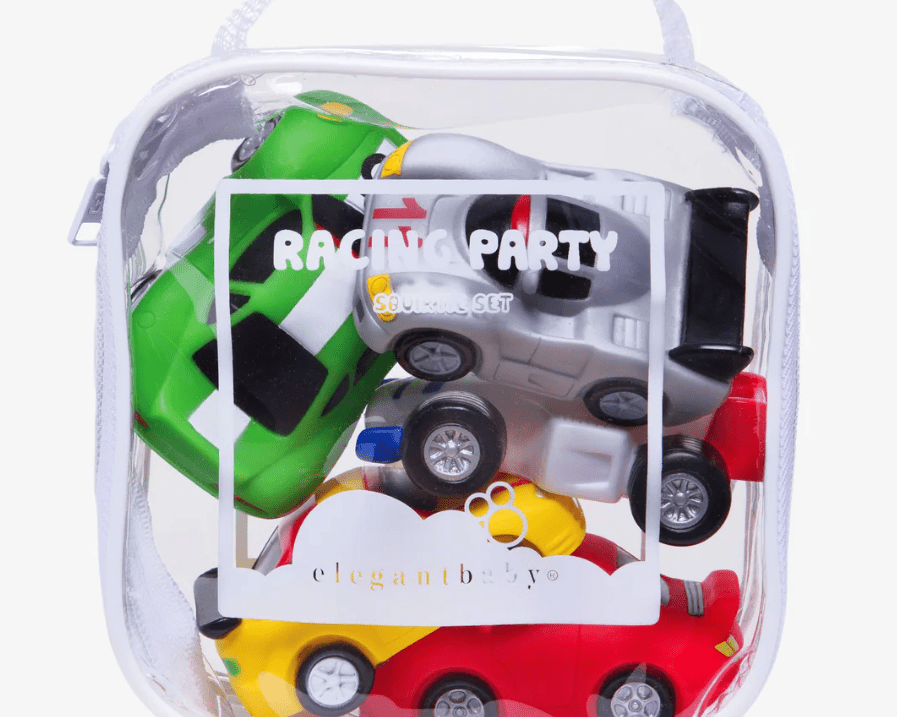 Elegant Baby Race Car Party Squirties - hip-kid