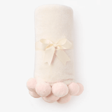 Elegant Baby 30X40 Blanket - Pink Poms - hip-kid
