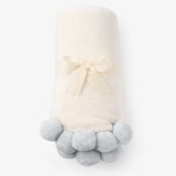 Elegant Baby 30X40 Blanket - Blue Poms - hip-kid