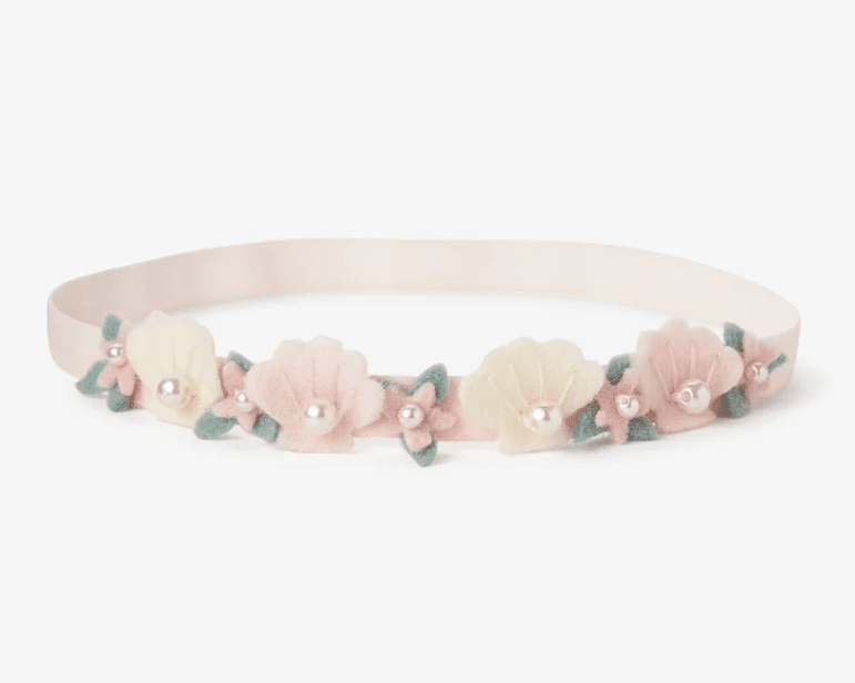 Elegant Baby Mermaid Garland Headband - hip-kid
