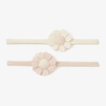 Elegant Baby 0-12m Headband Felt Flower 2PK - hip-kid