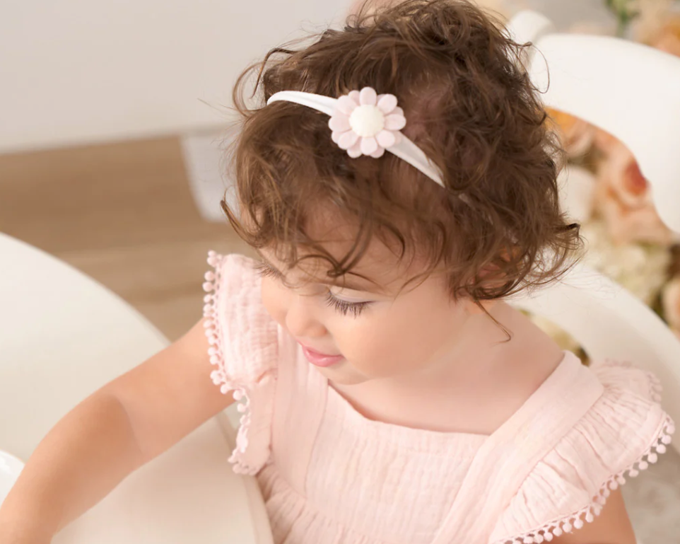 Elegant Baby 0-12m Headband Felt Flower 2PK - hip-kid