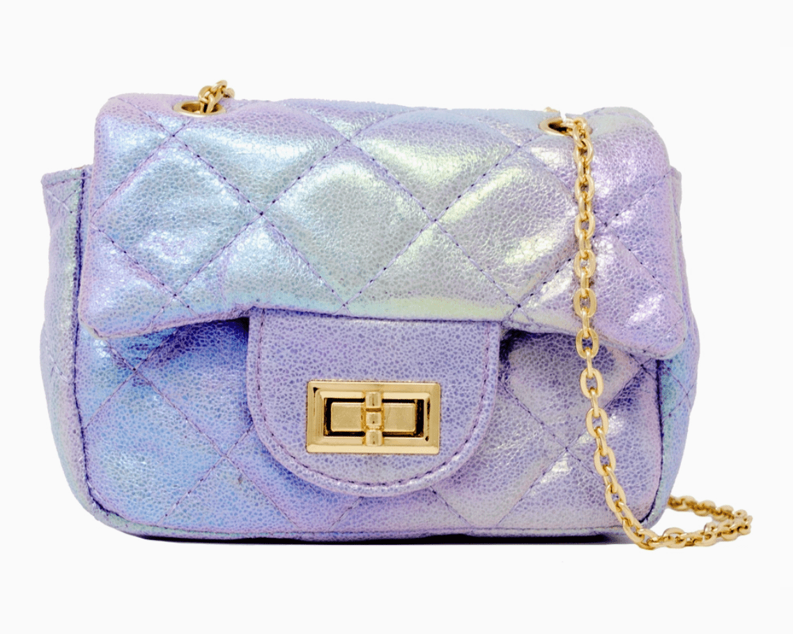 Zomi Gems - Classic Quilted Shiny Mini Bag - hip-kid