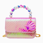 Zomi Gems - Mermaid Pearl Handle Seashell Bag - hip-kid