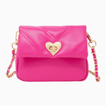 Zomi Gems - Quilted Soft Heart Lock Purse - hip-kid