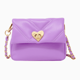 Zomi Gems - Quilted Soft Heart Lock Purse - hip-kid