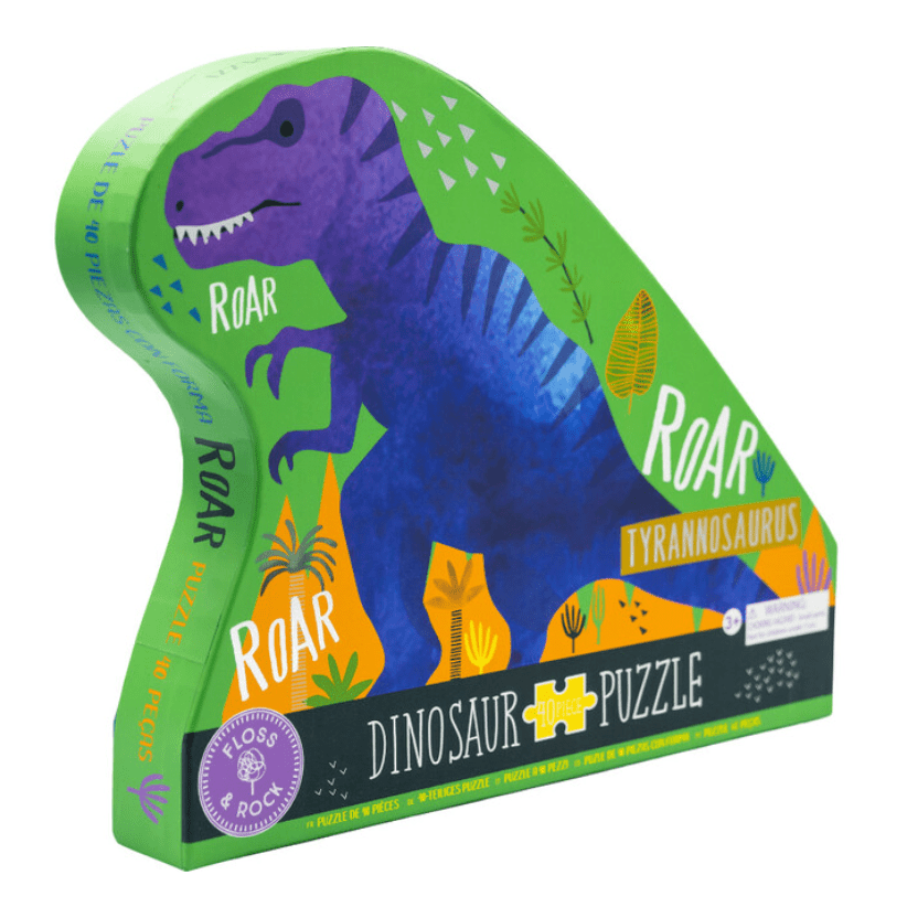 Floss & Rock 40pc Jigsaw Dinosaur - hip-kid