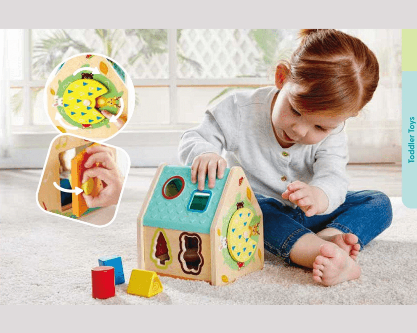 Hape Shape Sorter Critter House - hip-kid