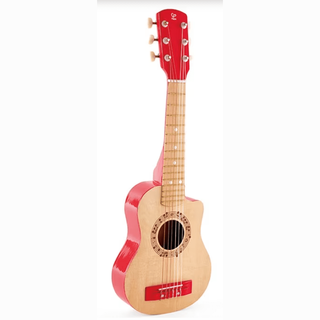 Hape Red Flame Guitar - hip-kid