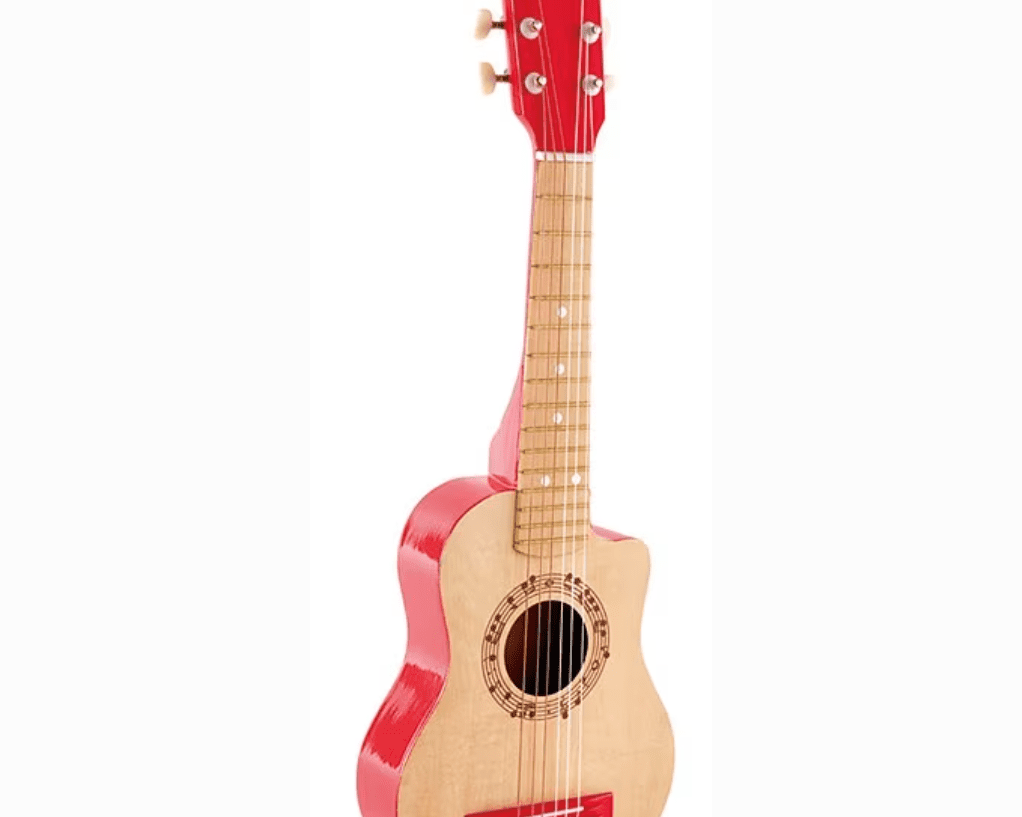 Hape Red Flame Guitar - hip-kid