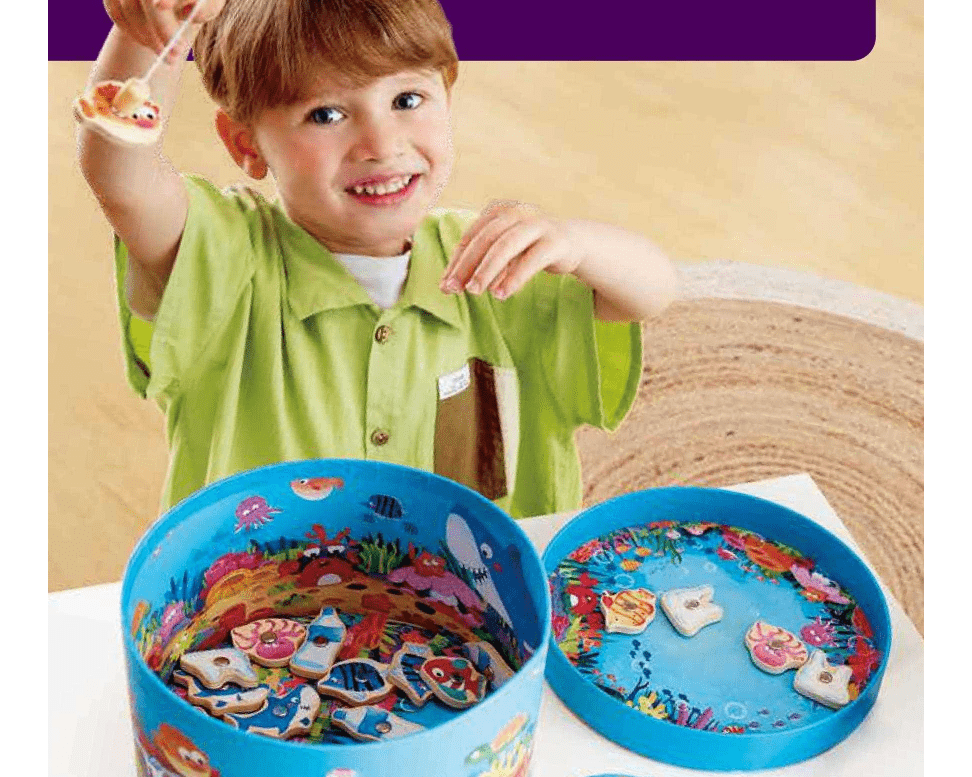 Hape Save The Seas - A 2-in-1 Magnetic Fishing Game - hip-kid