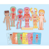 Hape Human Body Magnetic Puzzle - hip-kid
