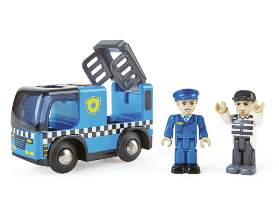 Hape Police Truck With Siren - hip-kid