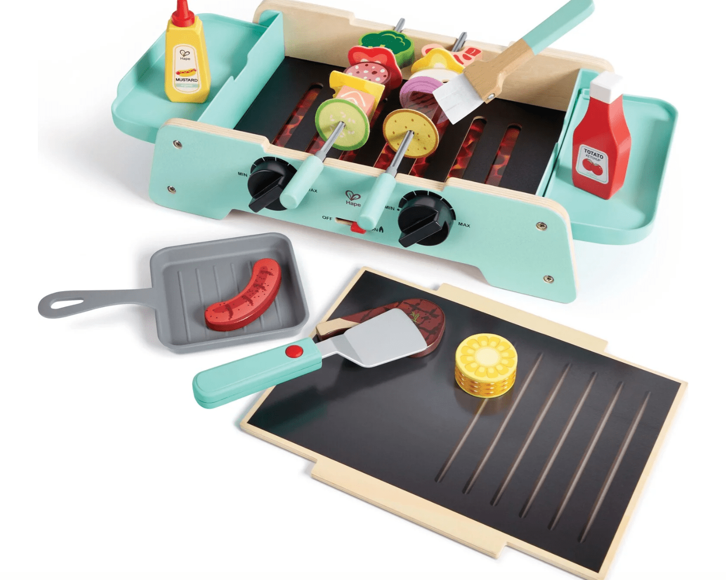 Hape Sizzling Griddle & Grill BBQ - hip-kid