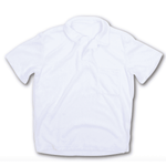 Shade Critters Boys Terry Polo - White - hip-kid