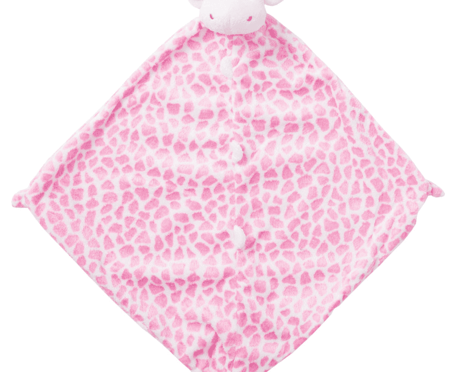 Angel Dear Soft Blankie - Pink Giraffe - hip-kid