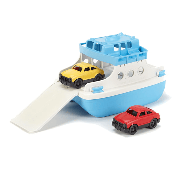 Green Toys Ferry Boat - Blue/White - hip-kid