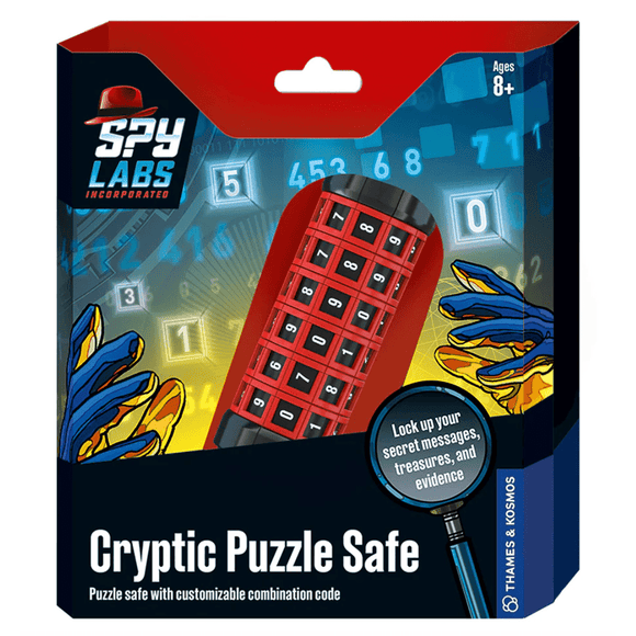 Thames & Kosmos Spy Labs: Cryptic Puzzle Safe - hip-kid