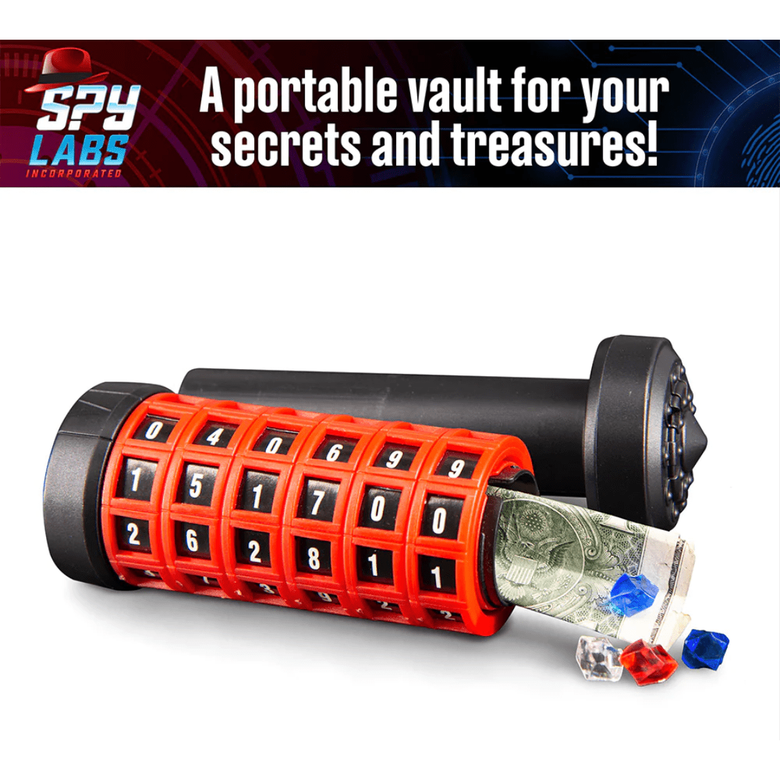 Thames & Kosmos Spy Labs: Cryptic Puzzle Safe - hip-kid