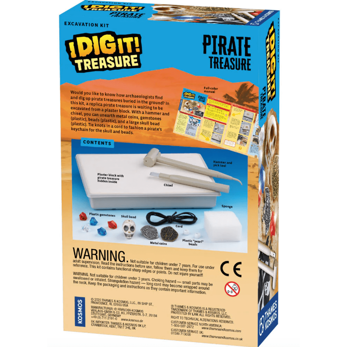 Thames & Kosmos i Dig it! Pirate Treasures - hip-kid