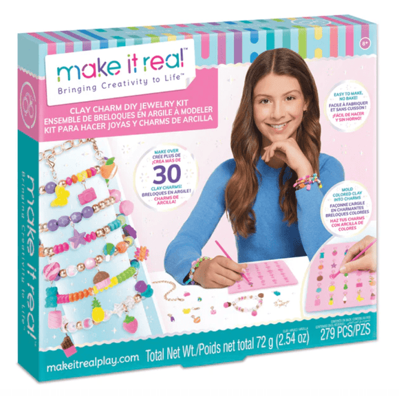 Make It Real Clay Charm Factory - DIY Jewelry - hip-kid