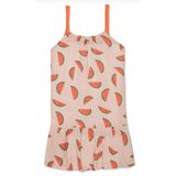 Mon Coeur Watermelon Slices Linen Dress - hip-kid