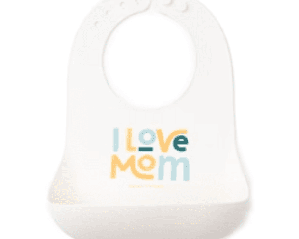 Bella Tunno I Love Mom Wonder Bib - Coconut - hip-kid
