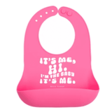 Bella Tunno Its Me Hi Wonder Bib - Pink - hip-kid