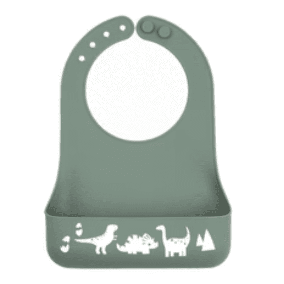 Bella Tunno Little Bites Bib - Dino Rawr - hip-kid