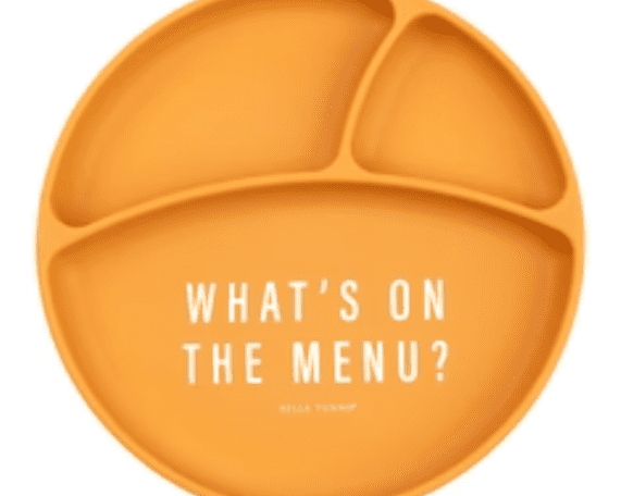 Bella Tunno Whats on the Menu Suction Wonder Plate - hip-kid