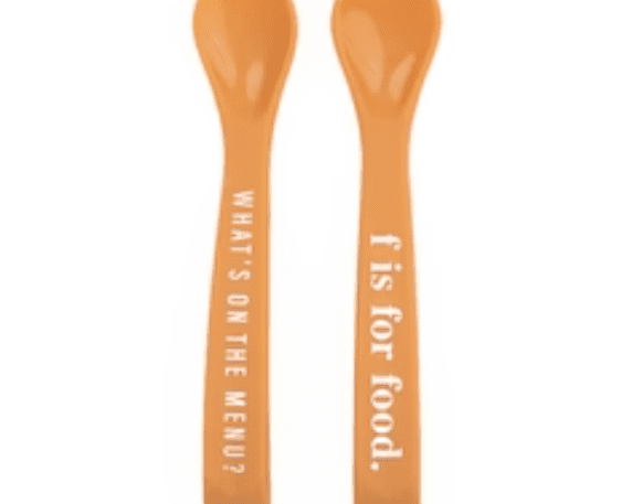 Bella Tunno What's on the Menu/F is for Food Spoon Set - hip-kid