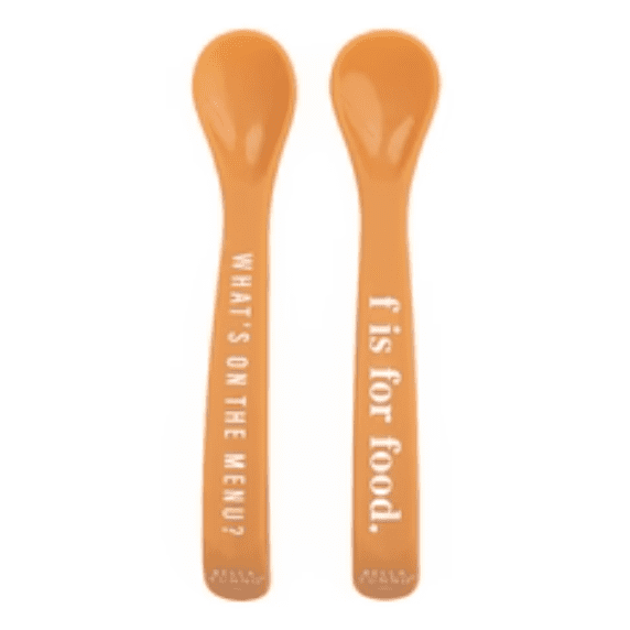Bella Tunno What's on the Menu/F is for Food Spoon Set - hip-kid