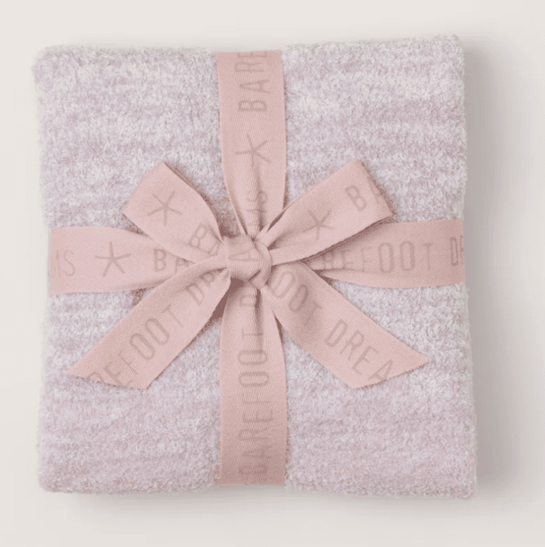 Barefoot Dreams Cozychic Ombre Blanket - Rose - hip-kid