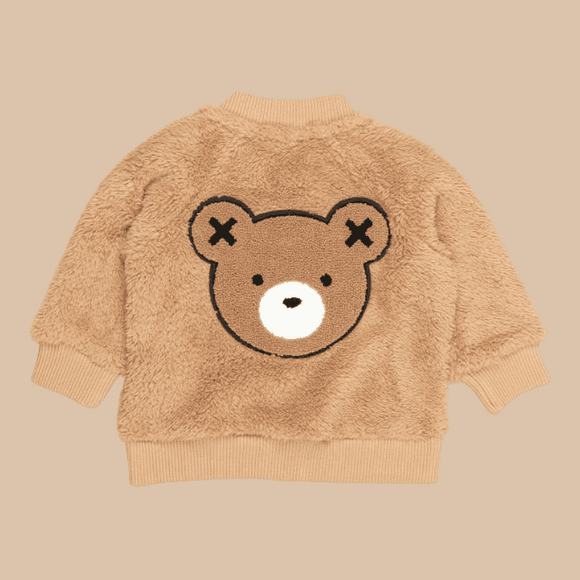 HUXBABY Teddy Bear Fur Jacket - hip-kid