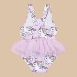 HUXBABY Magical Unicorn Ballet Swimsuit - hip-kid