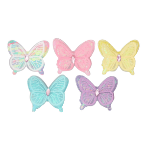 Bows Arts Sequin Pastel Butterfly Clip - hip-kid