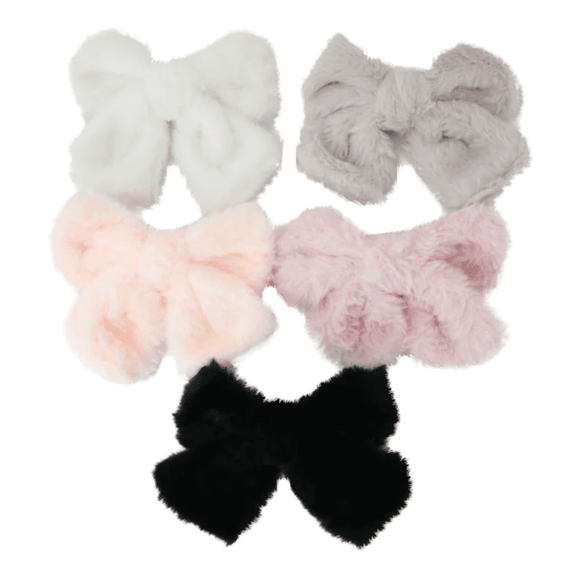 Bows Arts Faux Fur Bow - hip-kid