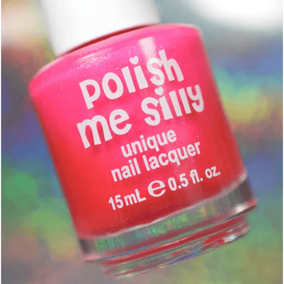 Polish Me Silly - Ruby Rose Neon Pop Thermal Color Changing Pink Red Nail - hip-kid
