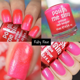 Polish Me Silly - Ruby Rose Neon Pop Thermal Color Changing Pink Red Nail - hip-kid