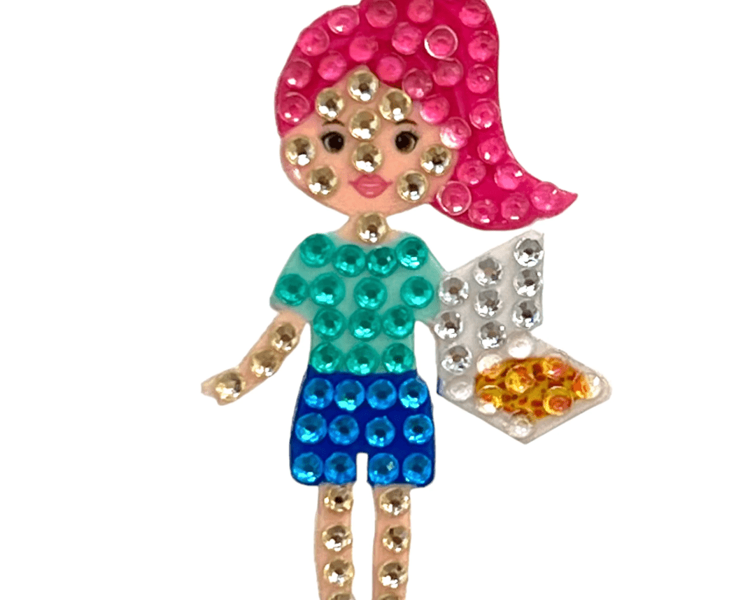 StickerBeans Pizza Girl - hip-kid