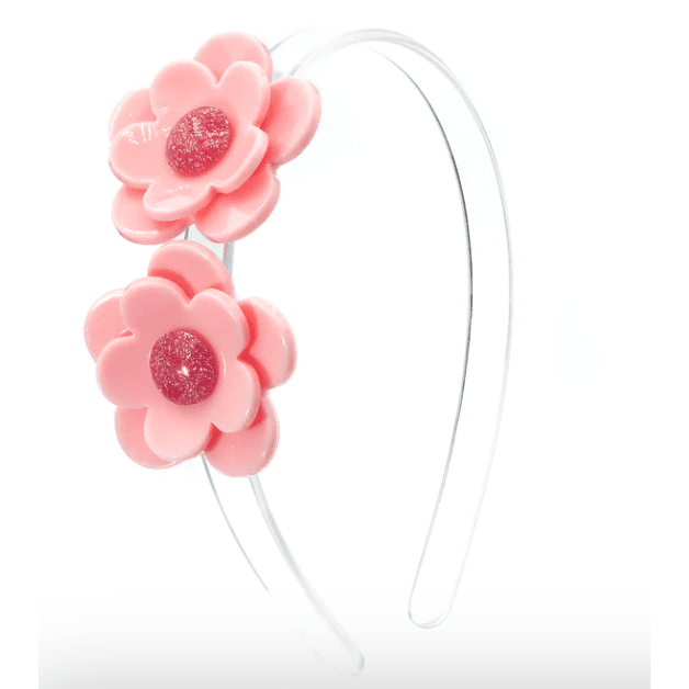 Lilies & Roses Camellia Flower Pink Headband - hip-kid
