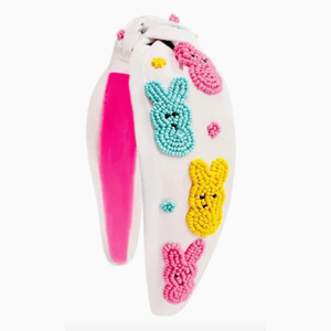 Mavi Bandz Easter Peeps Bunny Spring Knot Headband - hip-kid