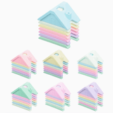 Three Hearts House Building Silicone Stackers - Bright - hip-kid